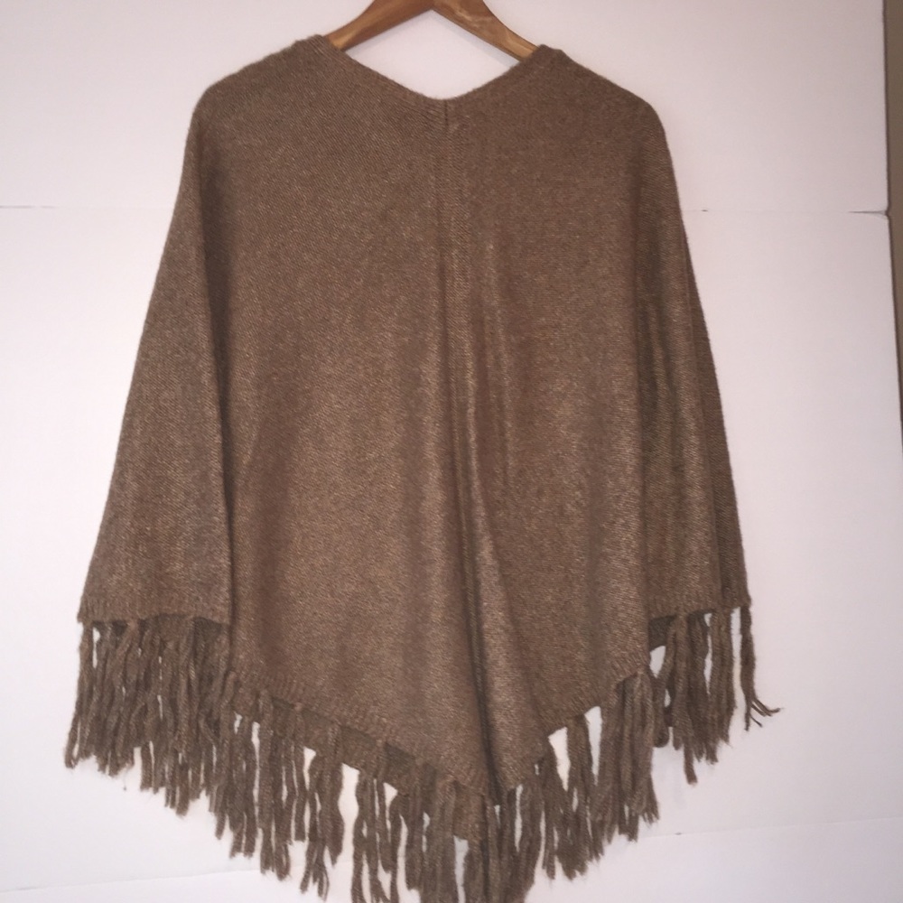 Banana Republic Brown Poncho/cape